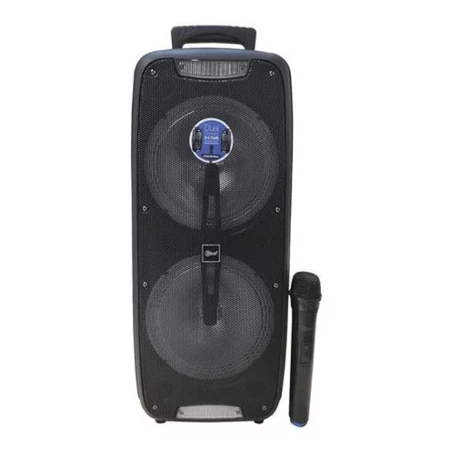 Parlante Mlab Two Eight 8 Pulgadas Bluetooth 3500w Pmpo Negro 5