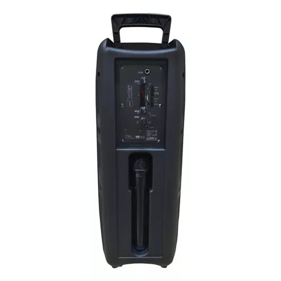Parlante Mlab Two Eight 8 Pulgadas Bluetooth 3500w Pmpo Negro 6