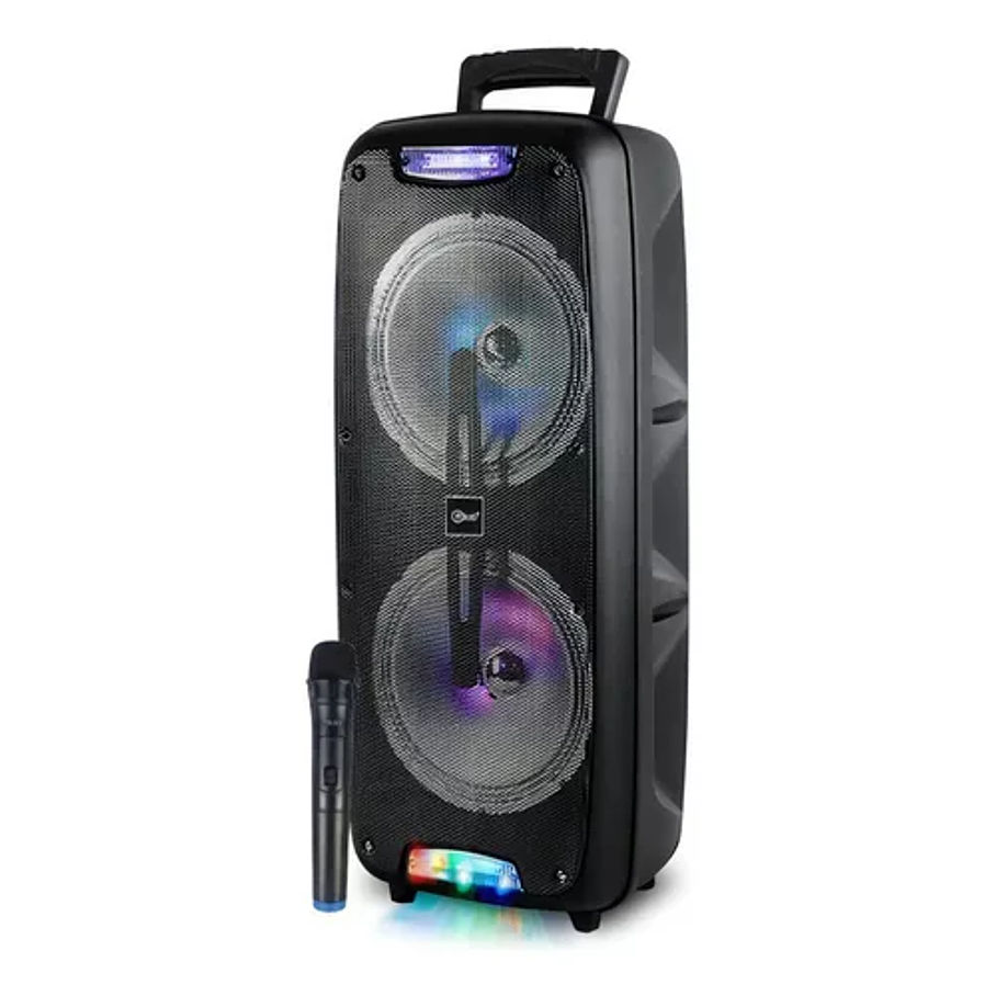 Parlante Mlab Two Eight 8 Pulgadas Bluetooth 3500w Pmpo Negro 7