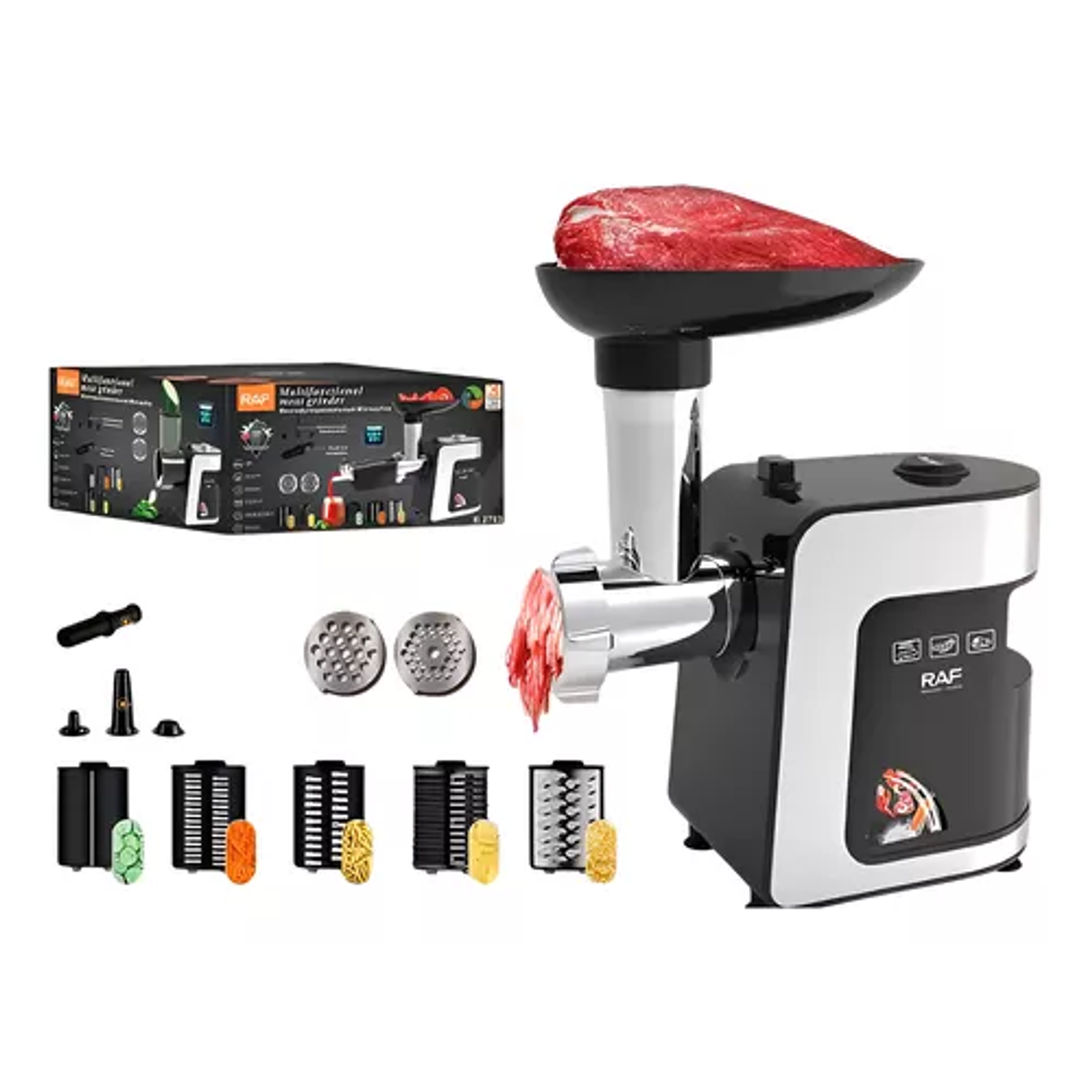 Picadora De Carne Multifuncional Electrica R.2703 Picadora Multifuncional 1
