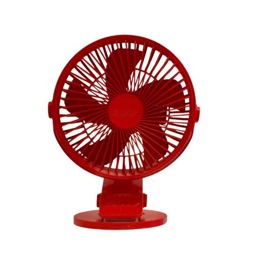 Mini Ventilador Pórtatil Mesa Usb 3 Velocidades Gancho 1