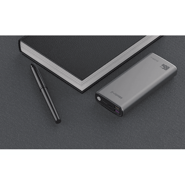 Cargador Portátil Master G 20000 Mah Pd 65w Quick Charge Color Gris 5