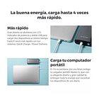 Cargador Portátil Master G 20000 Mah Pd 65w Quick Charge Color Gris 7