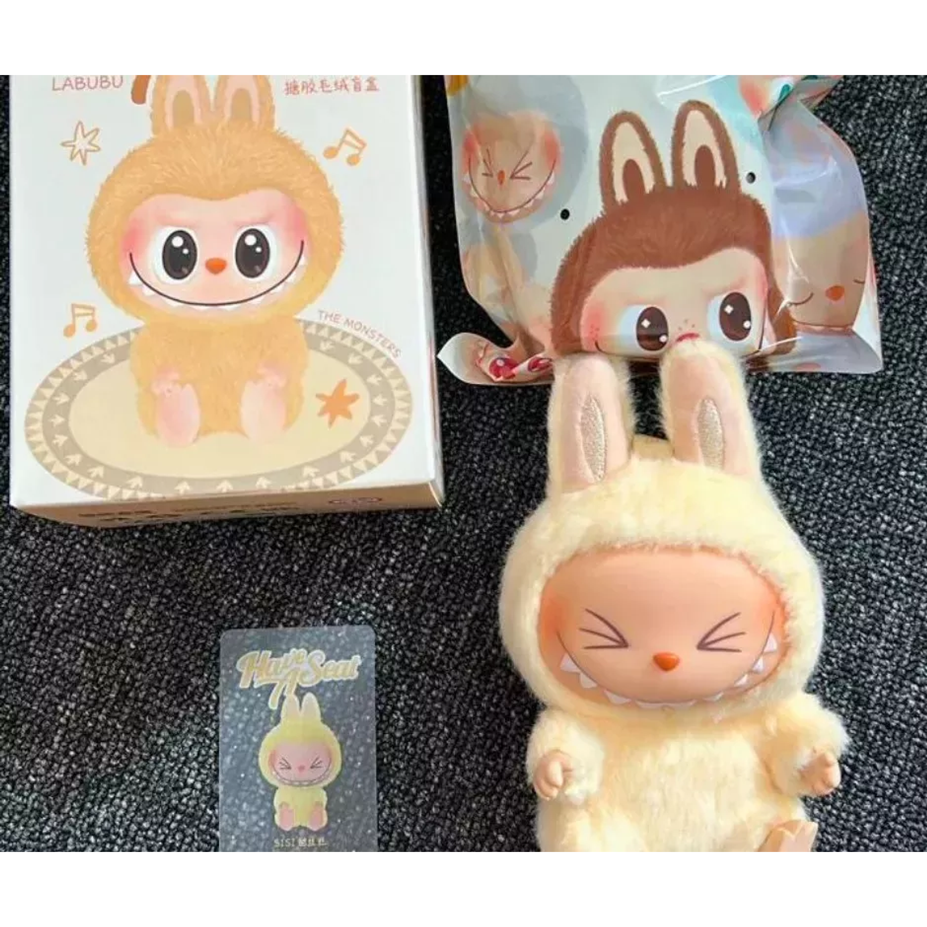 Muñeco Labubu Coleccion Caja Sorpresa Have A Seat Monsters 3