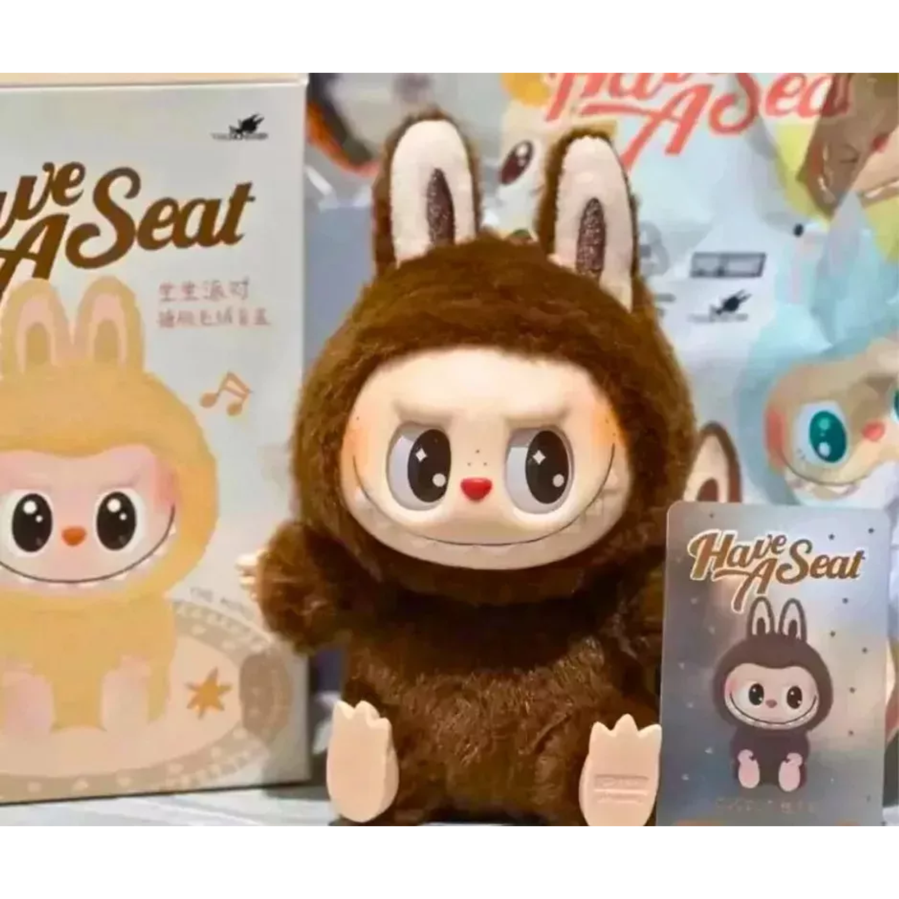 Muñeco Labubu Coleccion Caja Sorpresa Have A Seat Monsters 4