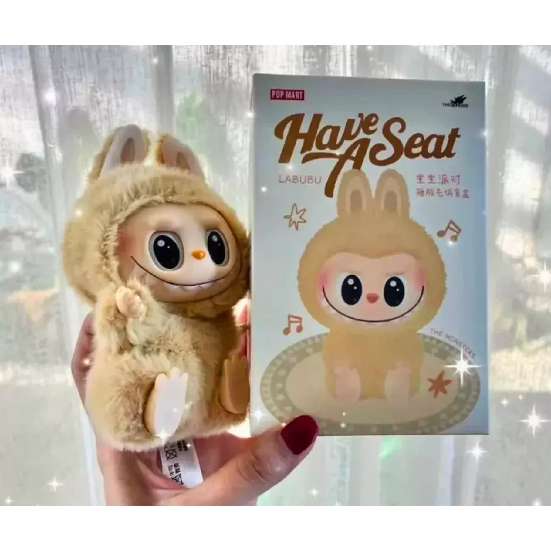 Muñeco Labubu Coleccion Caja Sorpresa Have A Seat Monsters 6