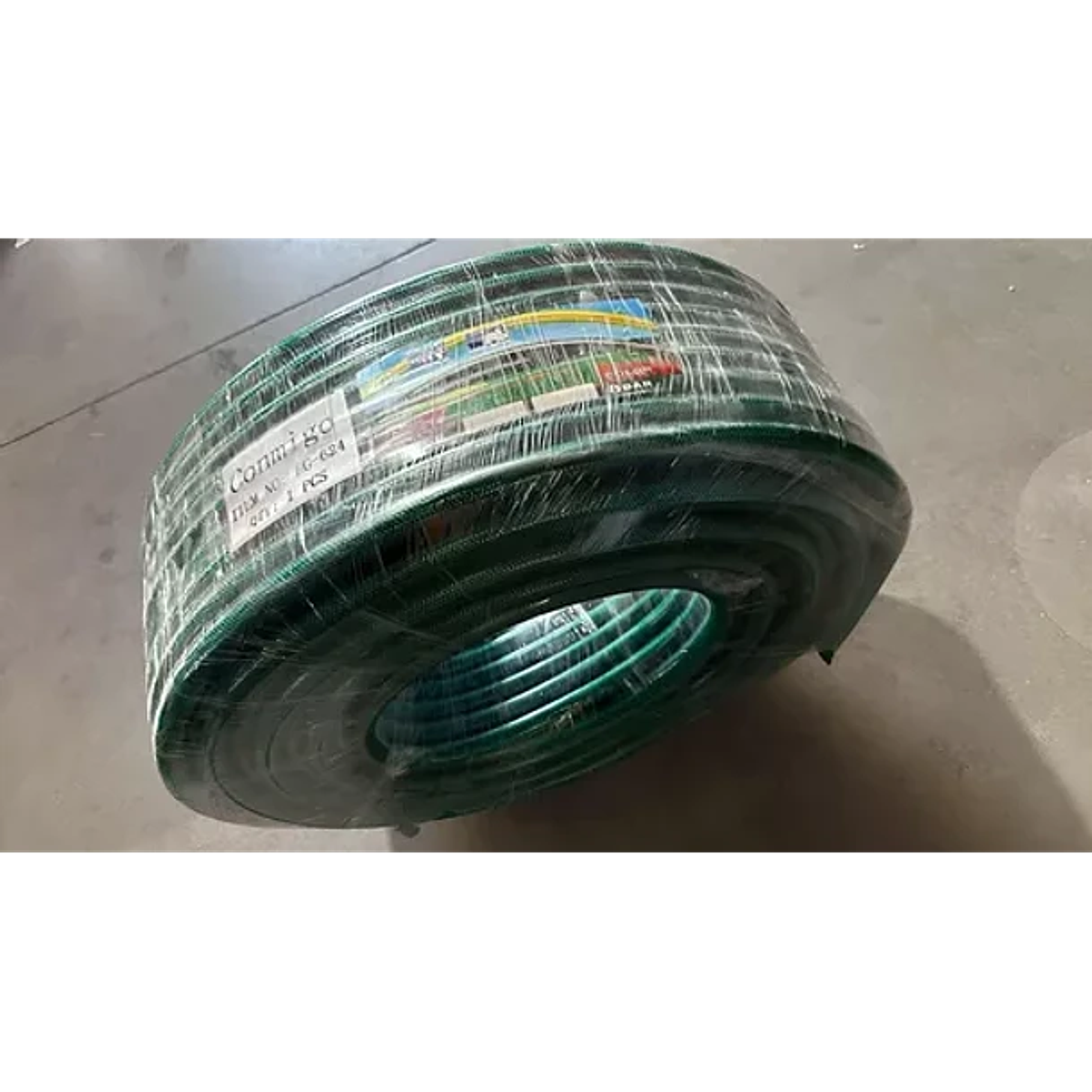 Manguera Pvc Reforzada 3/4 Con Malla Rollo 30 Metros Material Duro Durabilidad Jardin Terraza 2