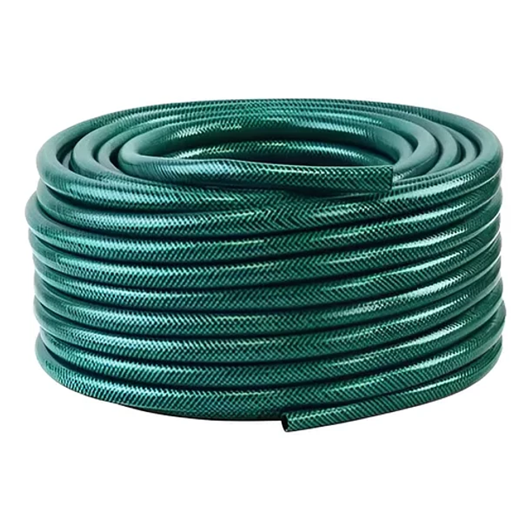Manguera Pvc Reforzada 1/2 Con Malla Rollo 50 Metros Material Duro Durabilidad Jardin Terraza 2