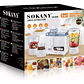 Procesador Extractor De Alimentos Licuadora Sokany 4 En 1 - Miniatura 1