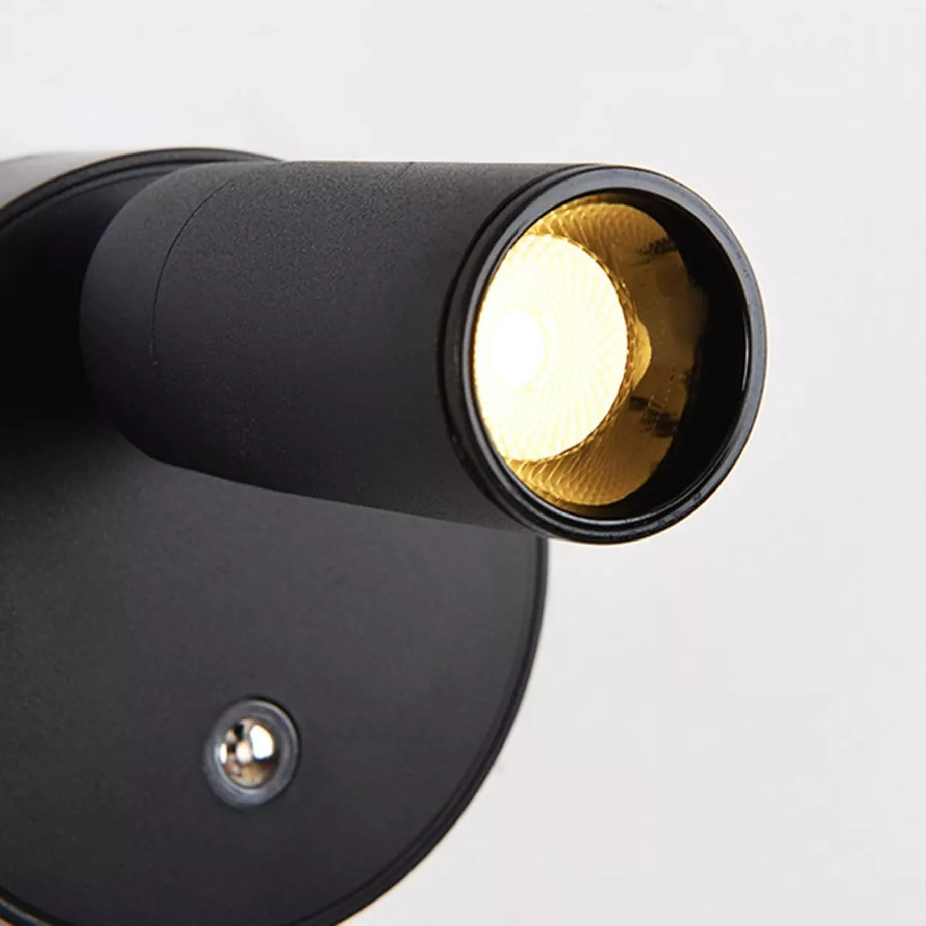 Lampara Magnetica Usb Recargable Lampara Pared Iluminacion Color Negro 3