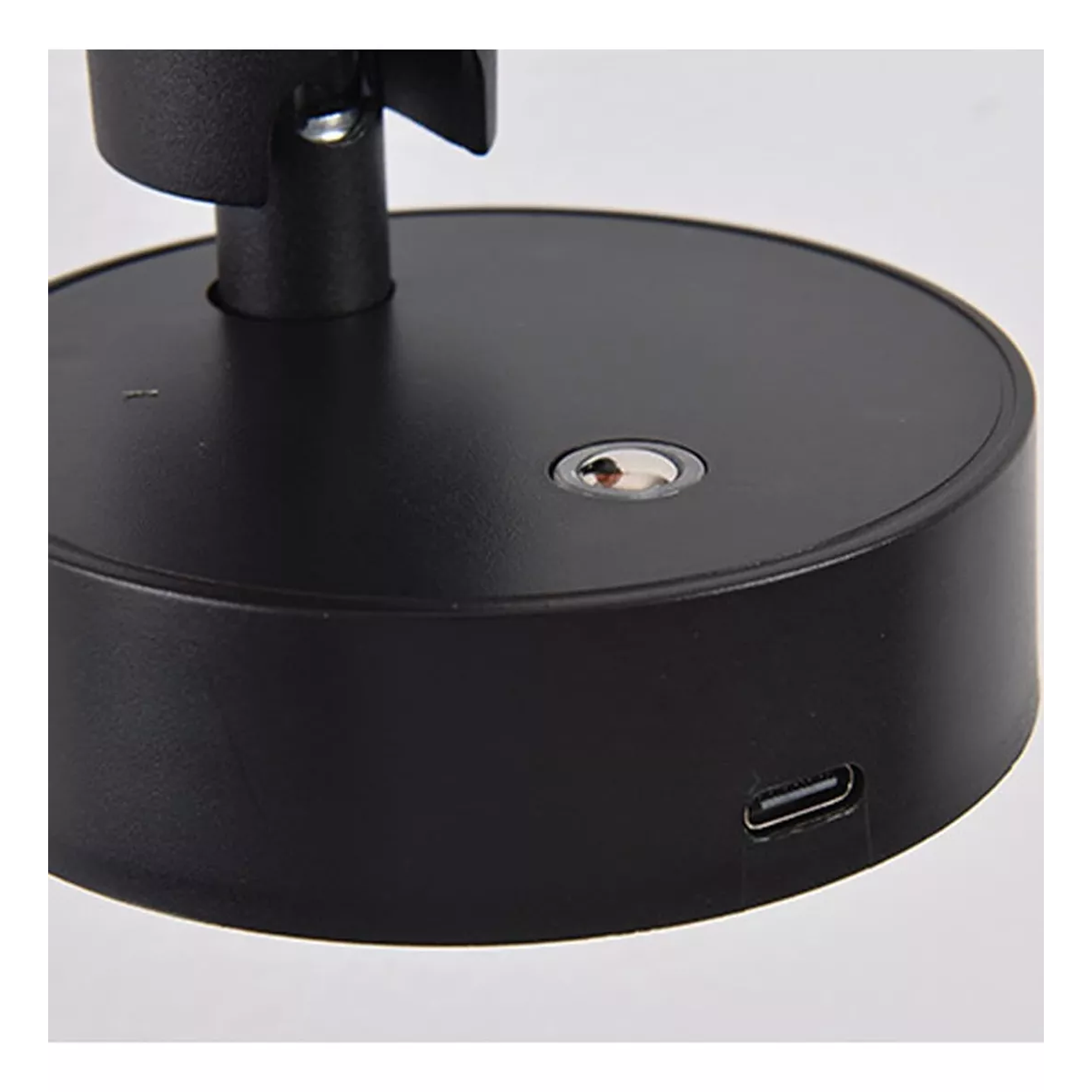 Lampara Magnetica Usb Recargable Lampara Pared Iluminacion Color Negro 4