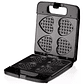 Maquina Wafflera En Forma De Corazón Raf.530 1400w 4 Waffles - Miniatura 2