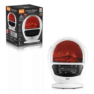 Calentador Electrico Raf.1600 1500w Chimenea Heater Electric
