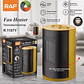Calefactor Calentador Electrico Raf 1187b 1800w Portatil - Miniatura 4
