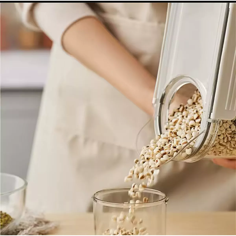 Dispensador De Cereales Hermetico Liquidos Legumbres Boquilla Vertible 2.500 ML 5