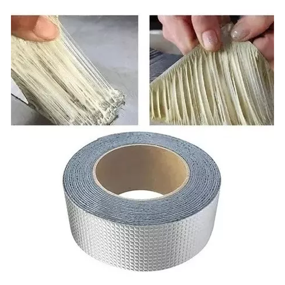 Cinta Sellador Adhesivo Techo Gotera Impermeable 5 Metros 4