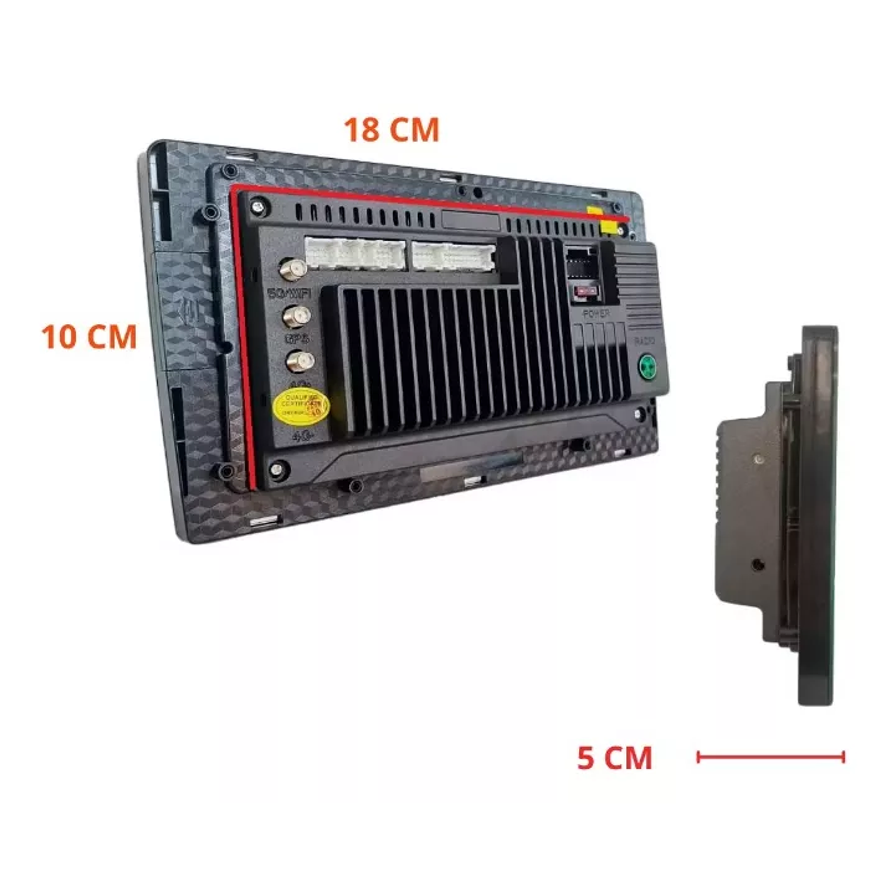 Radio Auto Android Aiwa 2 Din Hd 9'' 2gb Ram Wifi Aw-a808c Color Negro 2