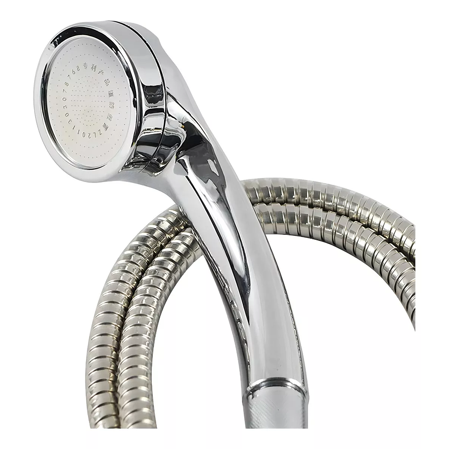 Llave Con Ducha Para Agua Caliente Eléctrica De Lavaplatos Color Blanco 3