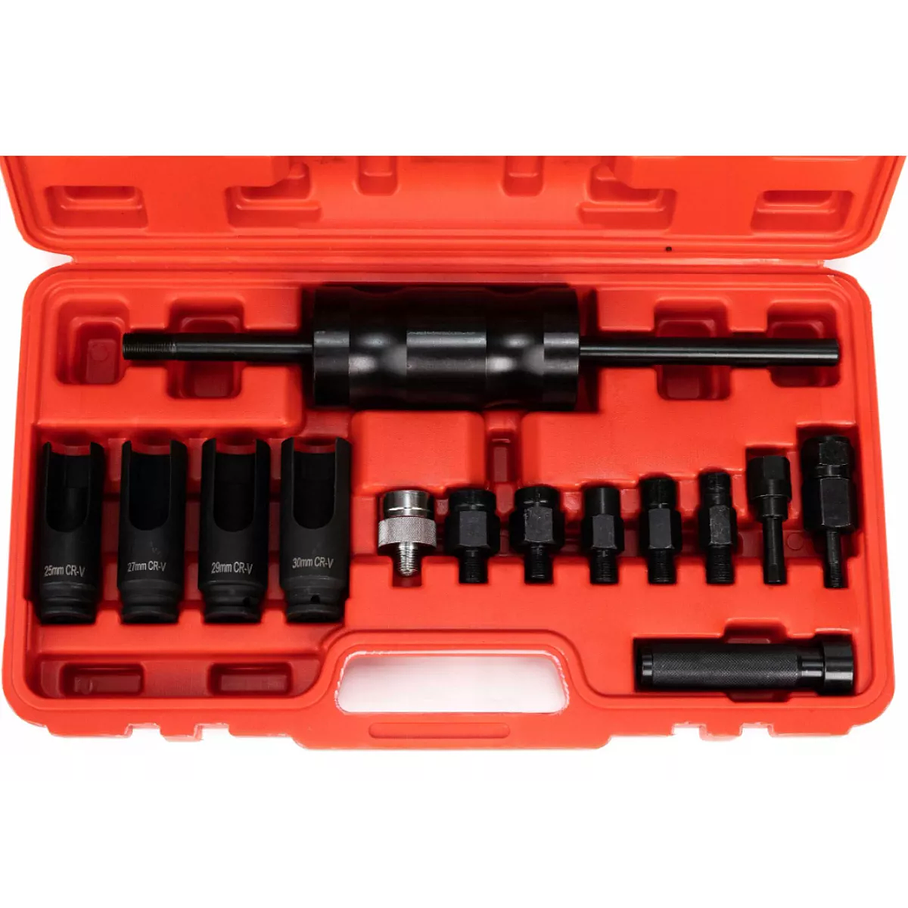 Kit Extractor Inyectores Dies Universal Profesional Polea 14pcs 6