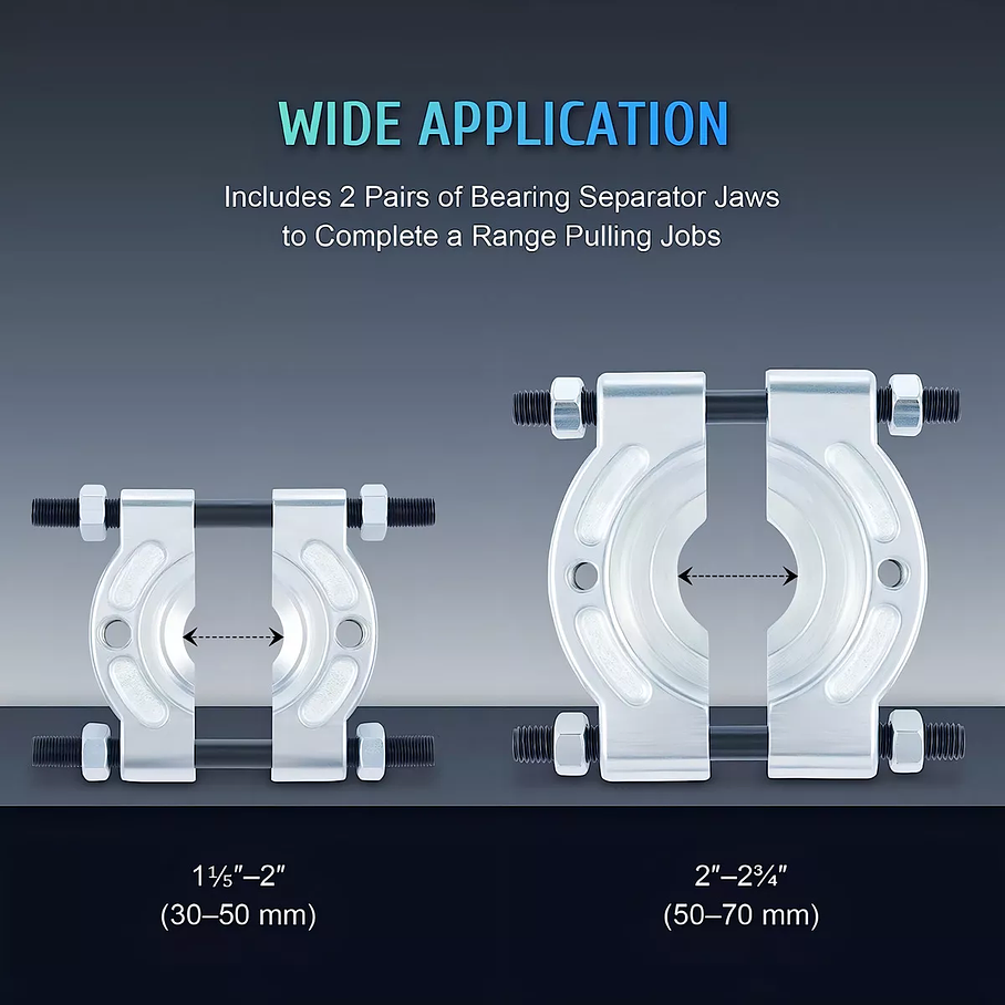 Kit Extractor De Bujes Y Rodamientos Polea Juego 14 Piezas 3