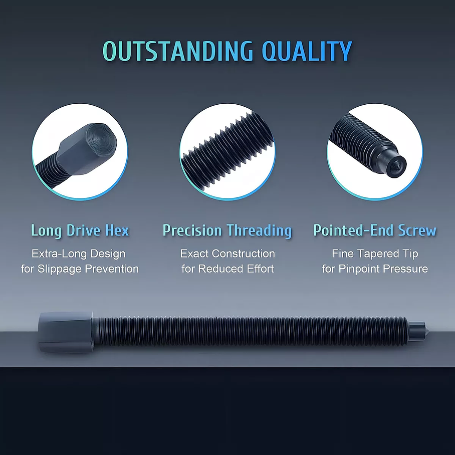 Kit Extractor De Bujes Y Rodamientos Polea Juego 14 Piezas 6