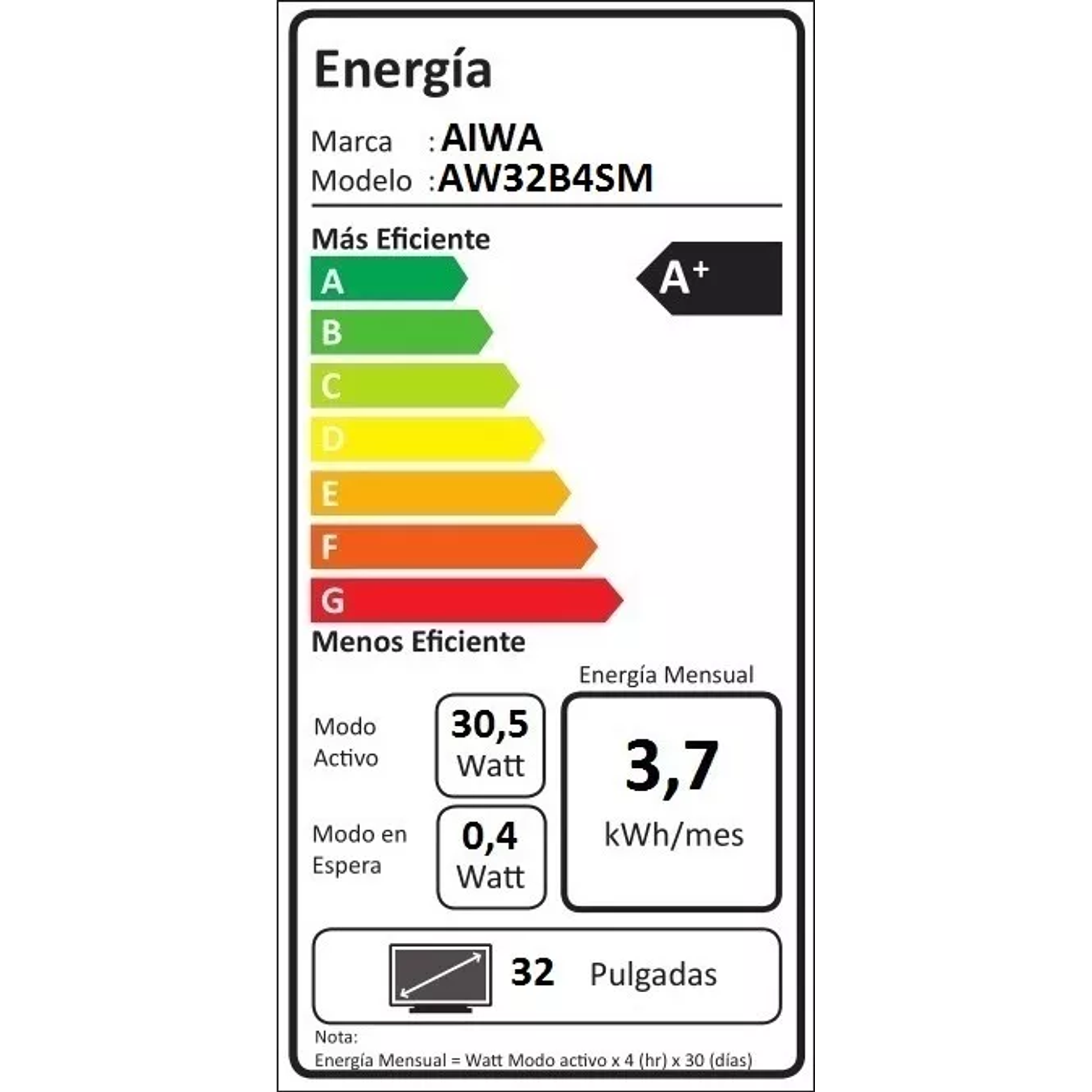 Smart Tv Android Hd Aiwa Bluetooth Google Assistant 32