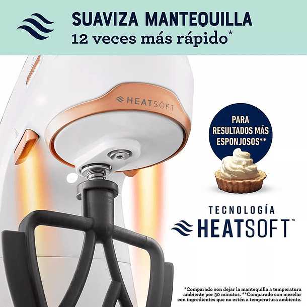 Batidora planetaria Oster® con tecnología Heatsoft™ FPSTSMPL4W Original 7