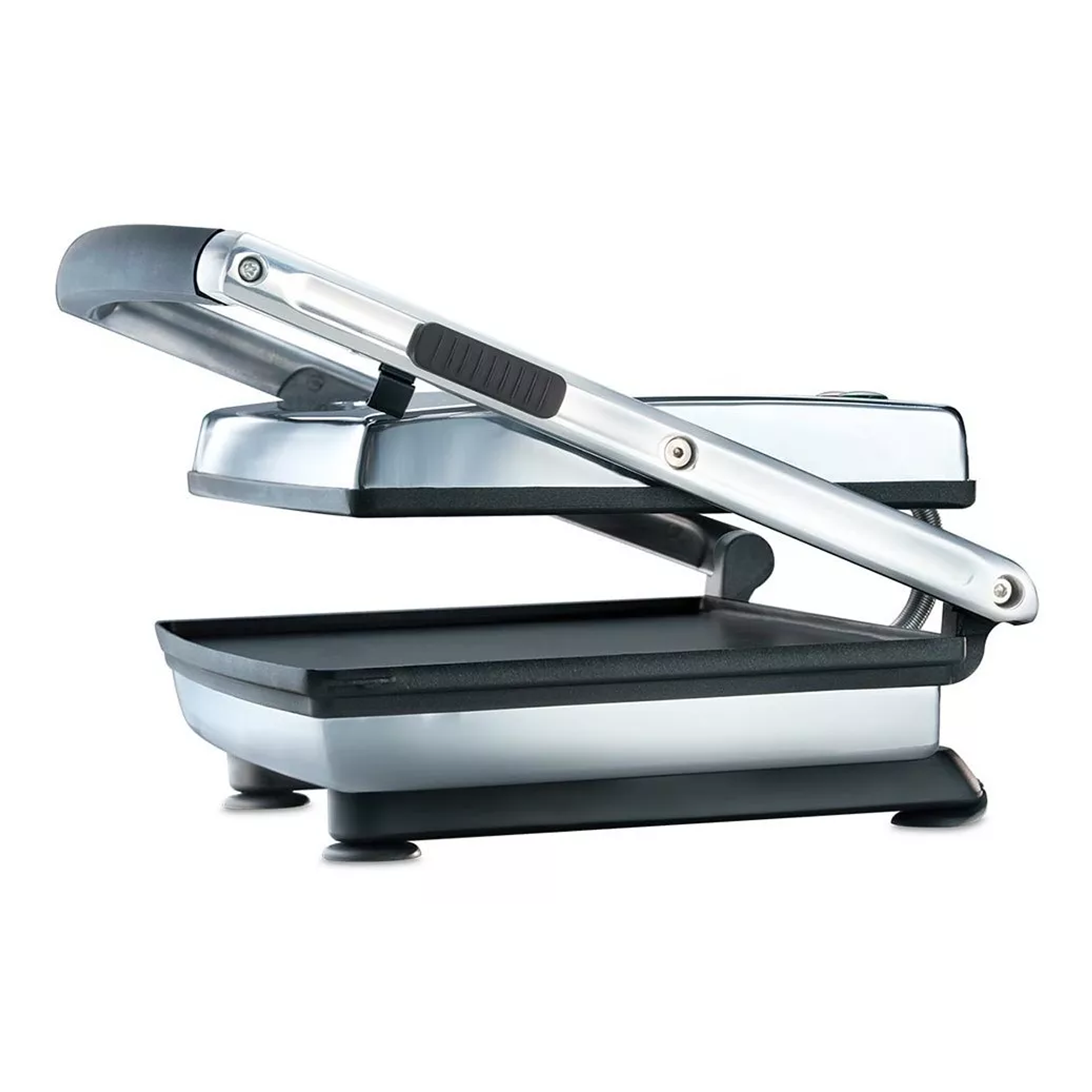 Plancha Panini Oster® De Superficie Plana Ckstsm3884 Color Gris 4