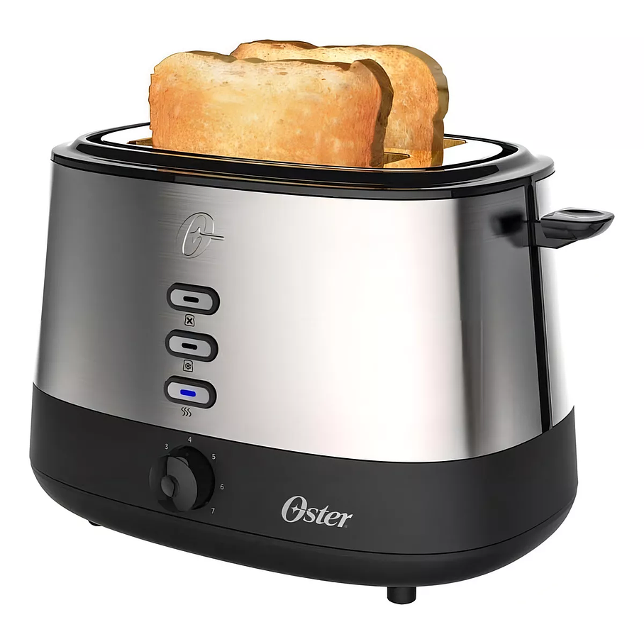 Tostador Oster® 2 rebanadas en acero inoxidable TSSTTR500 1