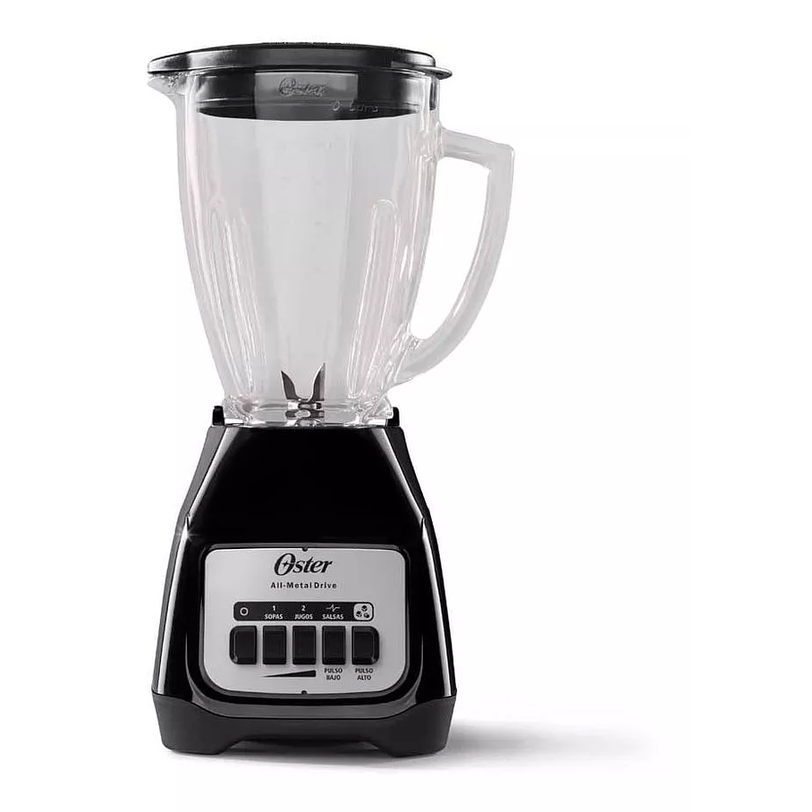 Licuadora Oster® 2 velocidades más pulso y vaso de vidrio BLSTKAGBPB 2