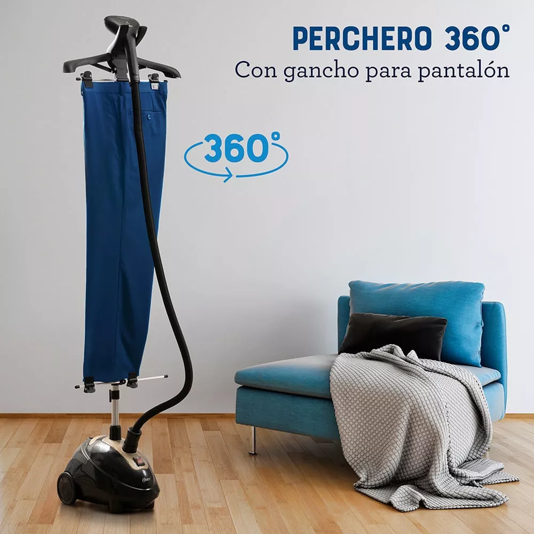 Vaporizador de prendas Oster® con gancho para pantalón GCSTGS7000 5