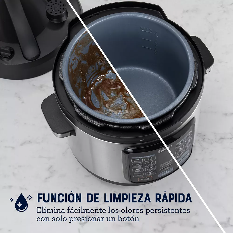  Multiolla Turbo, 5.7L de Capacidad Oster®, con 14 Funciones Predeterminadas, Función Turbo, Recubrimiento Oster® DiamondForce, CKSTPCECT57DF 7