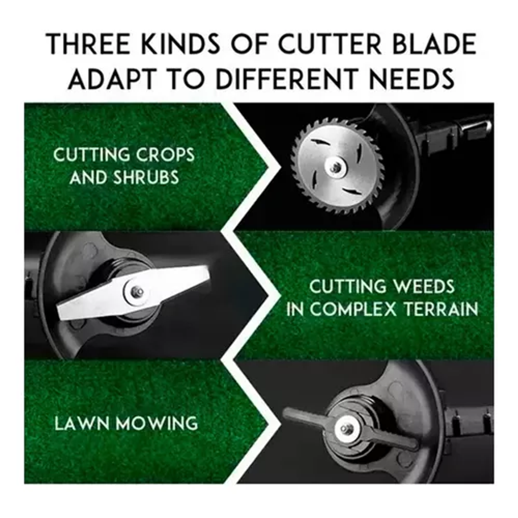 Cortadora De Pasto + Mini Moto Sierra Kit Inalámbrico 2 En 1 6