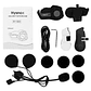 Intercomunicador Para Casco De Moto Hysnox Hy-1001 800 Mts - Miniatura 6