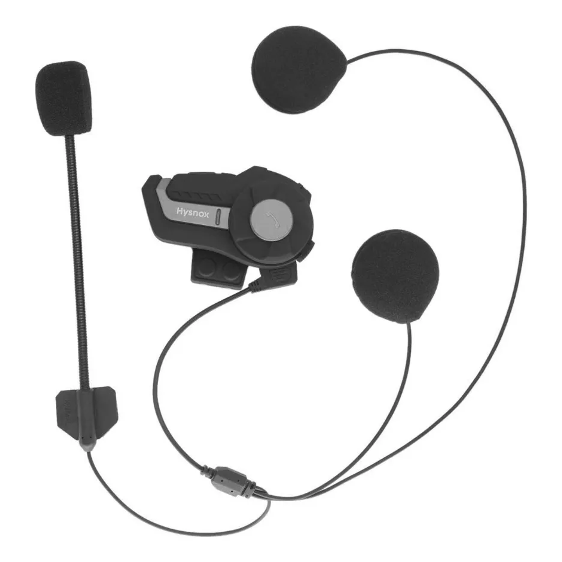 Intercomunicador Para Casco De Moto Hysnox Hy-1001 800 Mts 5