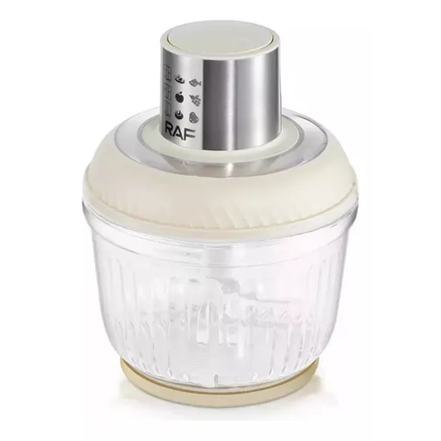 Procesador De Alimentos Eléctrico 300w 3 En 1 Raf R.7057 5