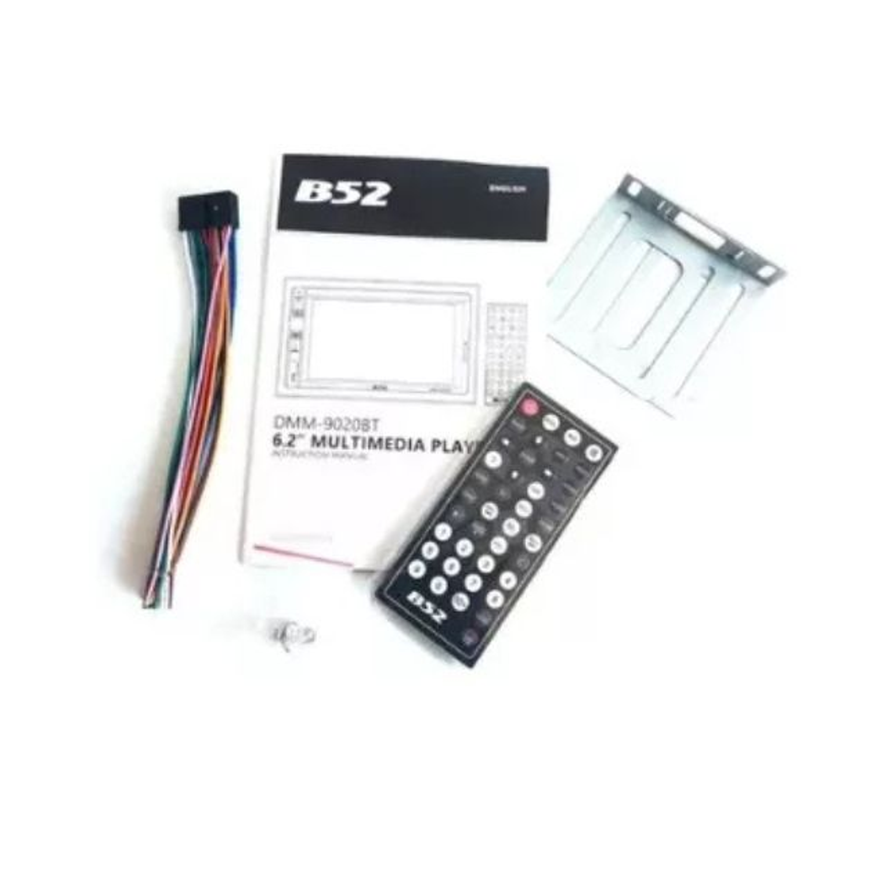Radio Auto Estereo B52 6.2 Dmm-9020bt Control Remoto  2 din 3