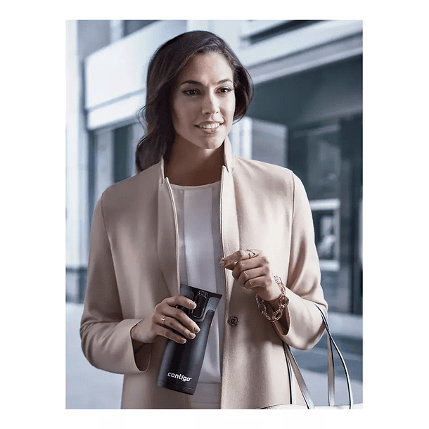 Vaso Térmico Contigo Mug Westloop 473 Ml 16 Oz Color Negro 6