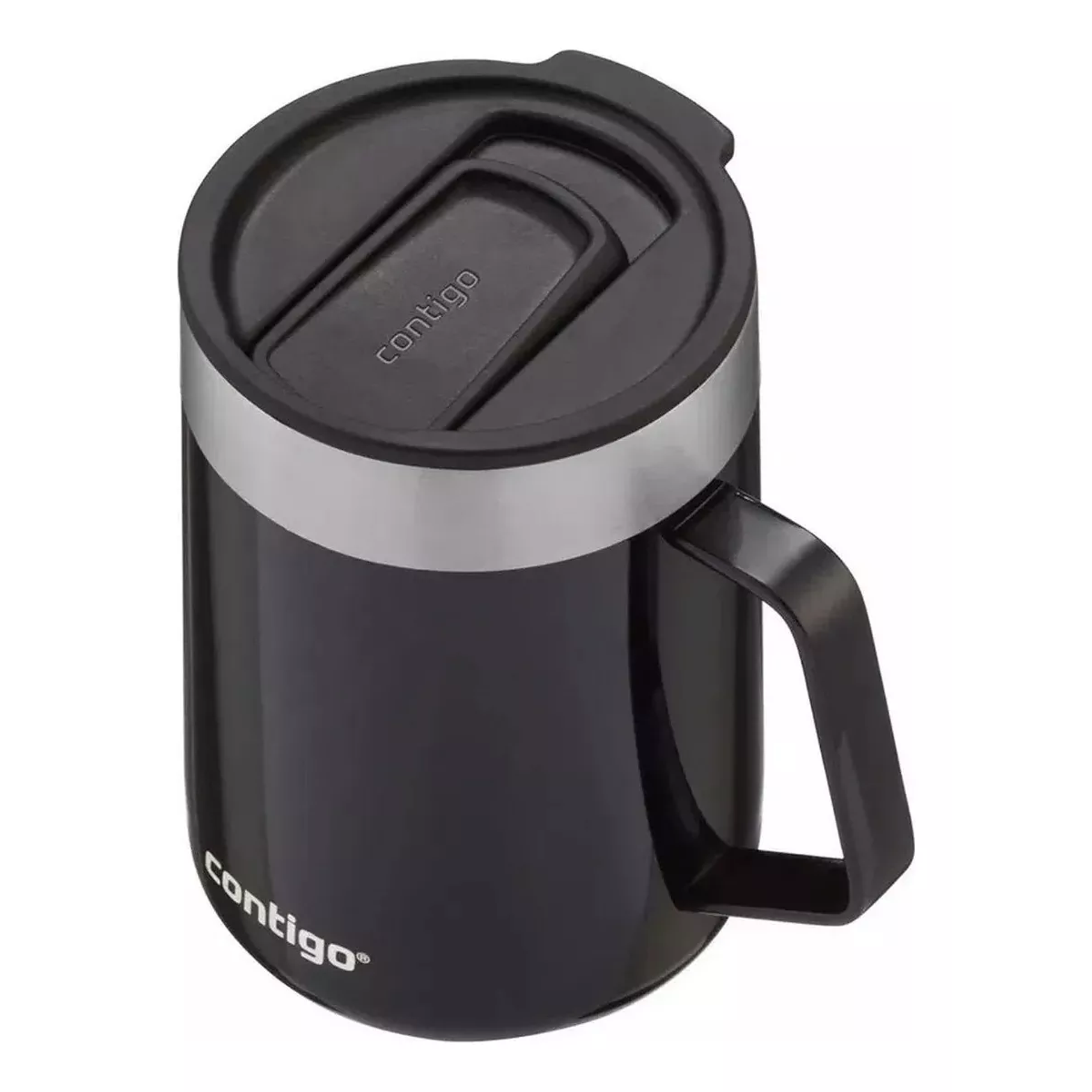 Mug Con Asa Streeterville 414 Ml Contigo Licorice Negro 4