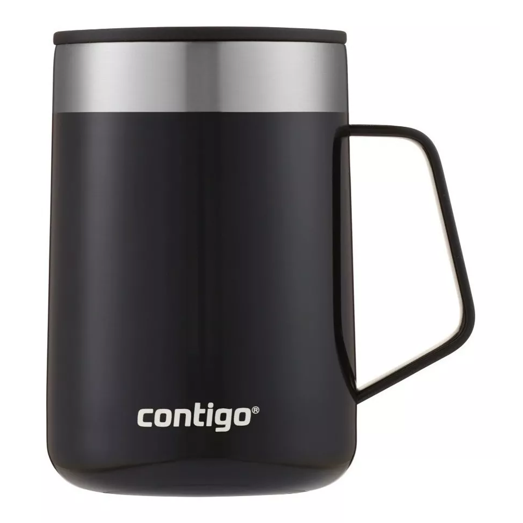 Mug Con Asa Streeterville 414 Ml Contigo Licorice Negro 1