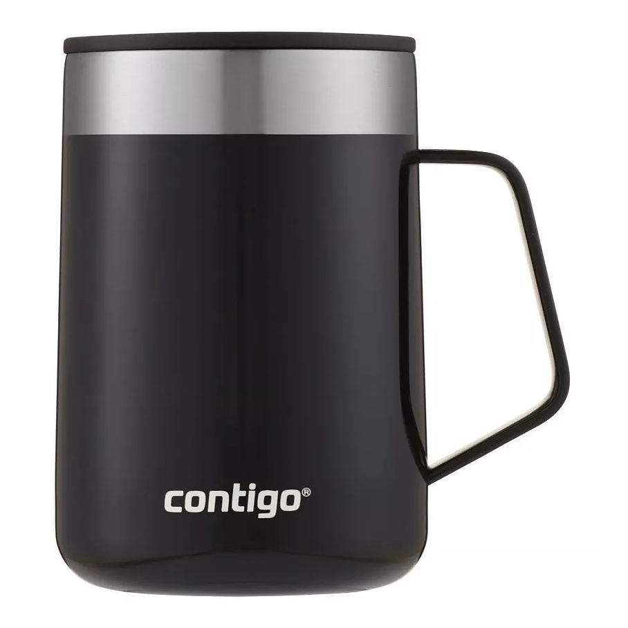Mug Con Asa Streeterville 414 Ml Contigo Licorice Negro 1