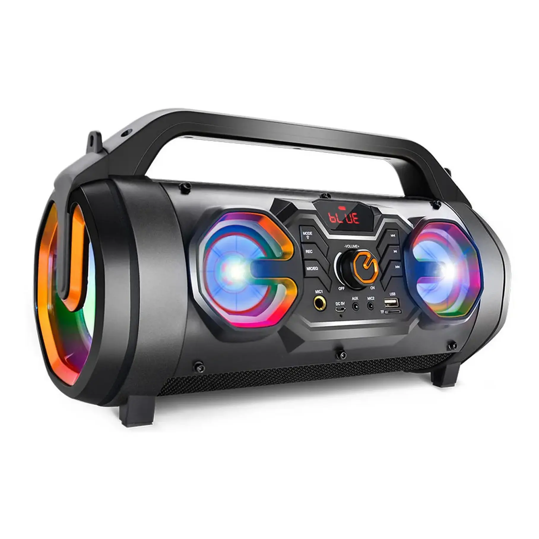 Parlante Bazooka Irt Bluetooth Subwofer  30w Radio Fm/ Usb/ Control Remoto S503 4