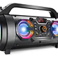 Parlante Bazooka Irt Bluetooth Subwofer  30w Radio Fm/ Usb/ Control Remoto S503 - Miniatura 4