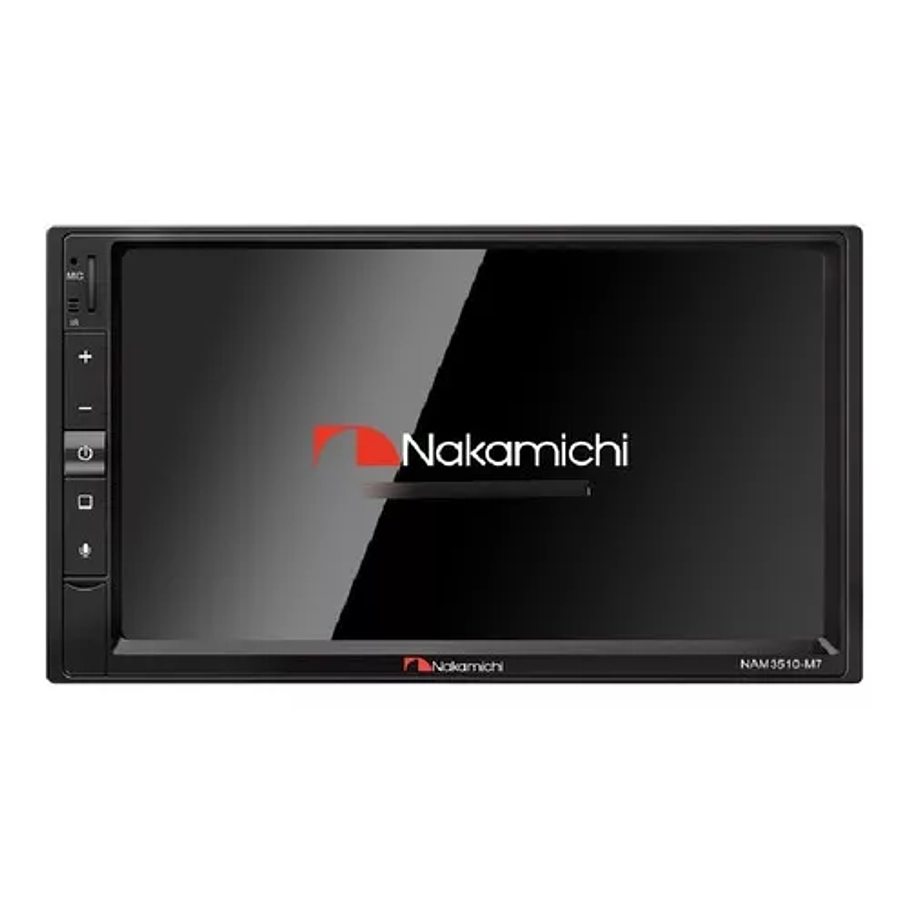Pantalla 2 Din Nakamichi Nam3510-m7 7 PuLG Bluetooth Usb Car play 1