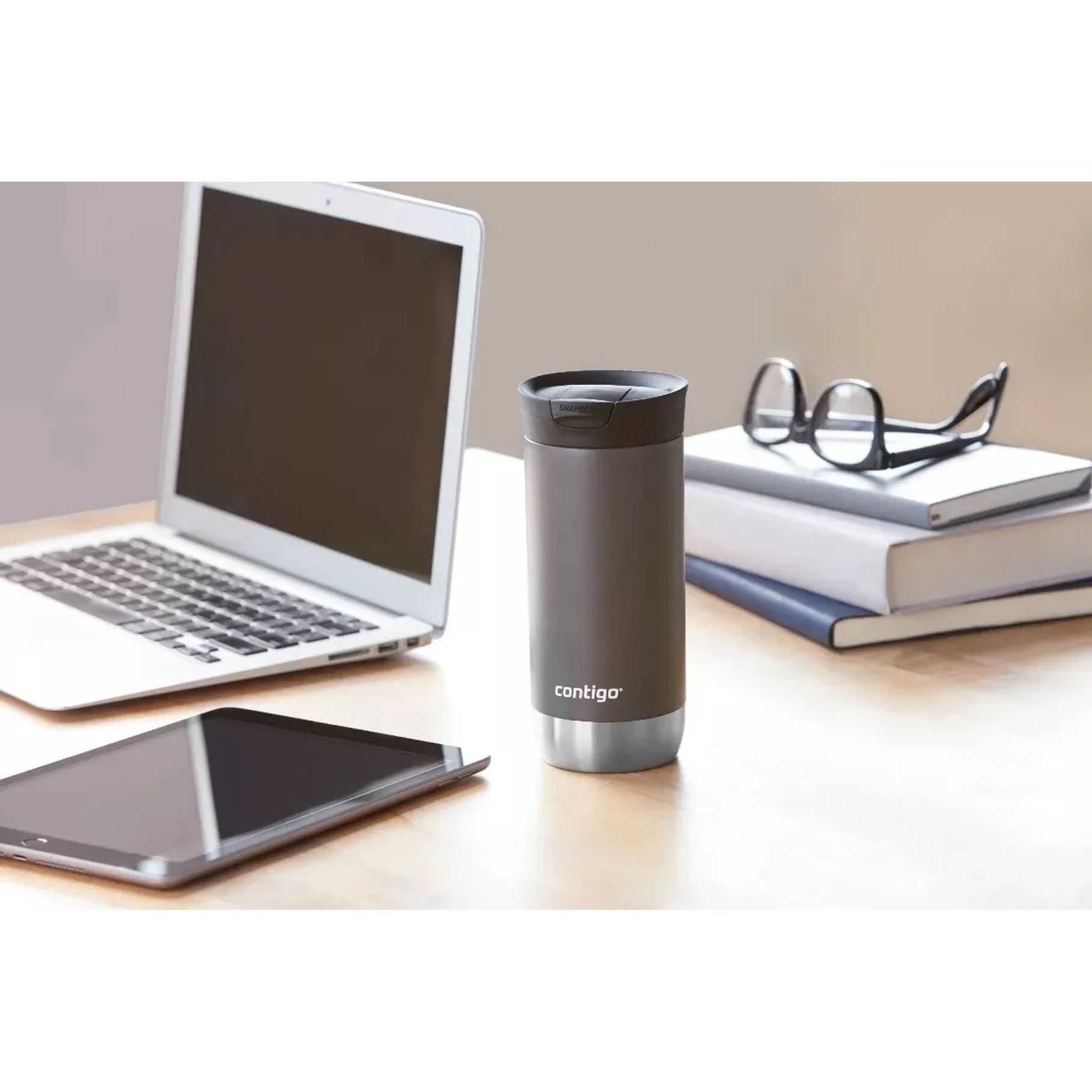 Mug Huron Sake Contigo® Vaso Térmico 473 Ml Acero inoxidable Acero 4