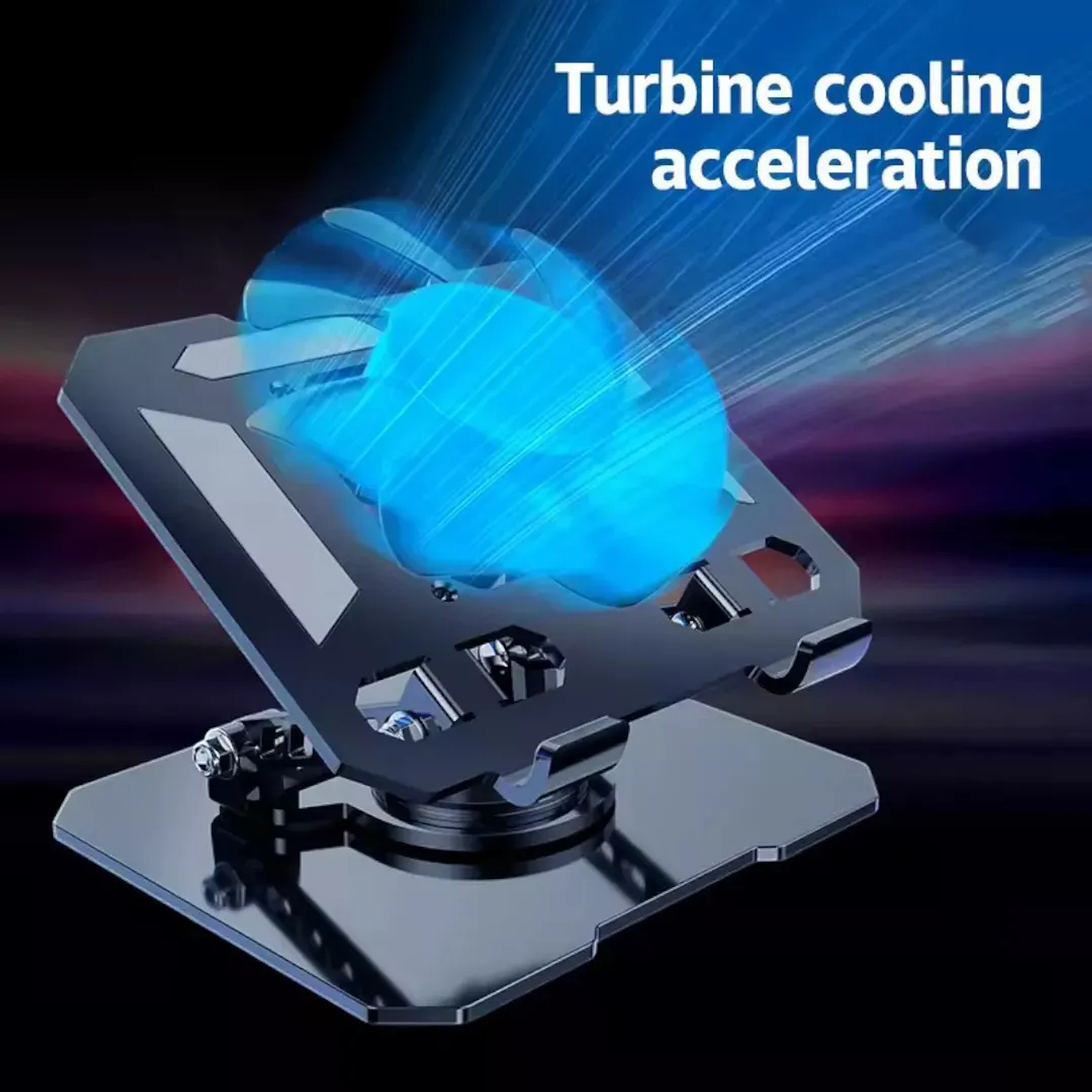 Soporte De Refrigeración Para Tablet O Laptop Negro 6