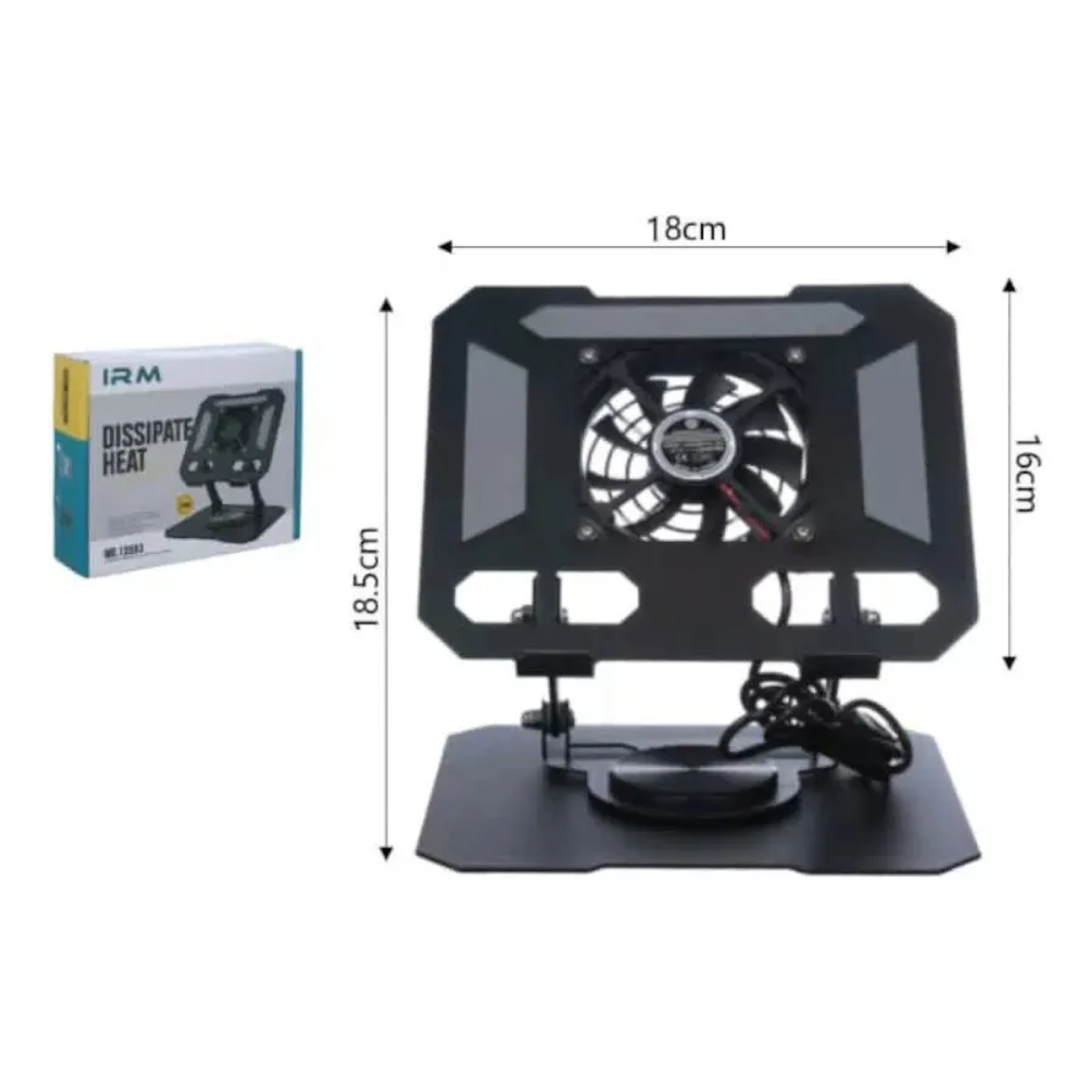 Soporte De Refrigeración Para Tablet O Laptop Negro 2