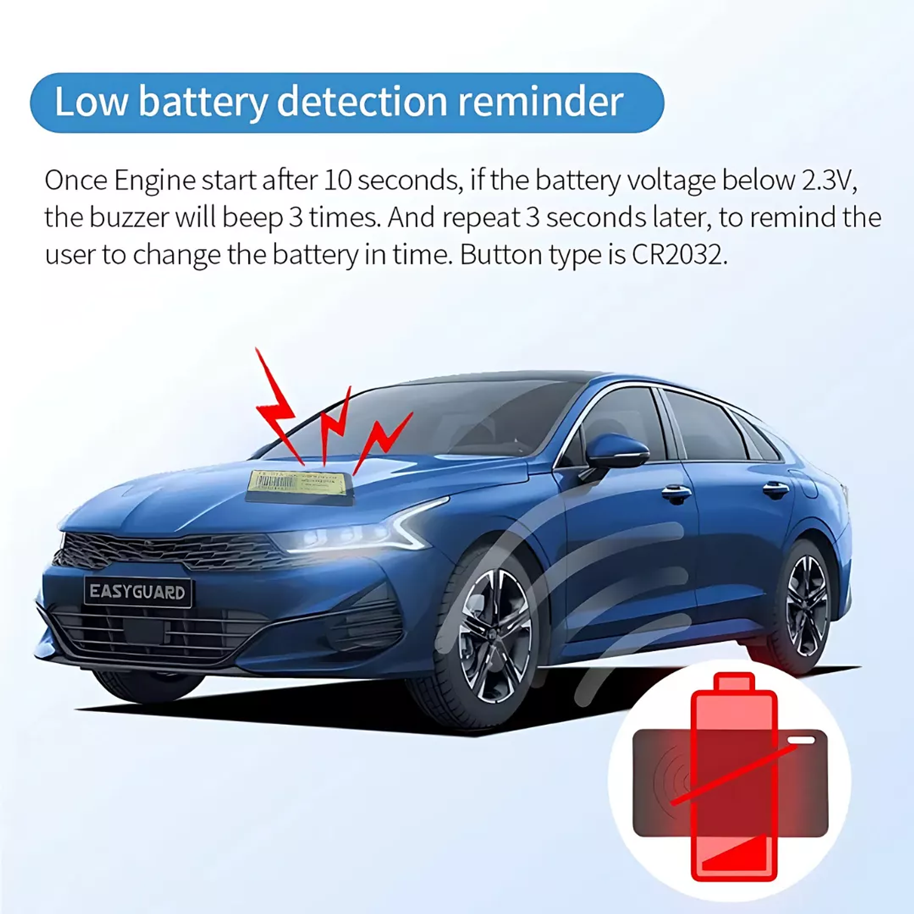 Inmovilizador Antiportonazo 2m. 2.4ghz Cortacorriente Auto Camioneta Otros 6