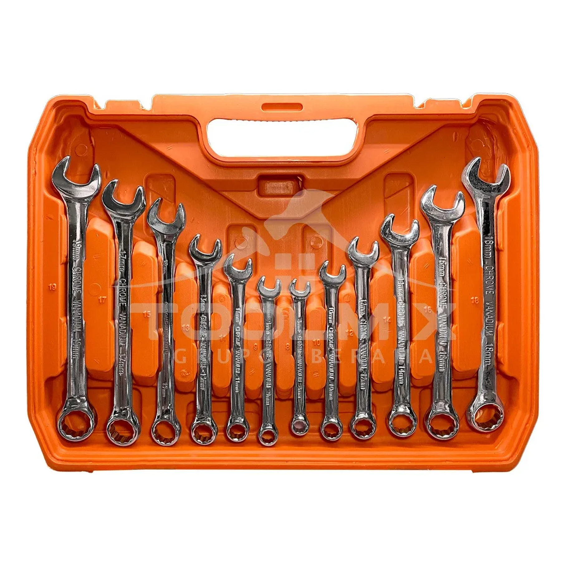 Juego Dados Con Llaves Y Chicharra 1/2'' Y 1/4'' 61pc Maleta 3