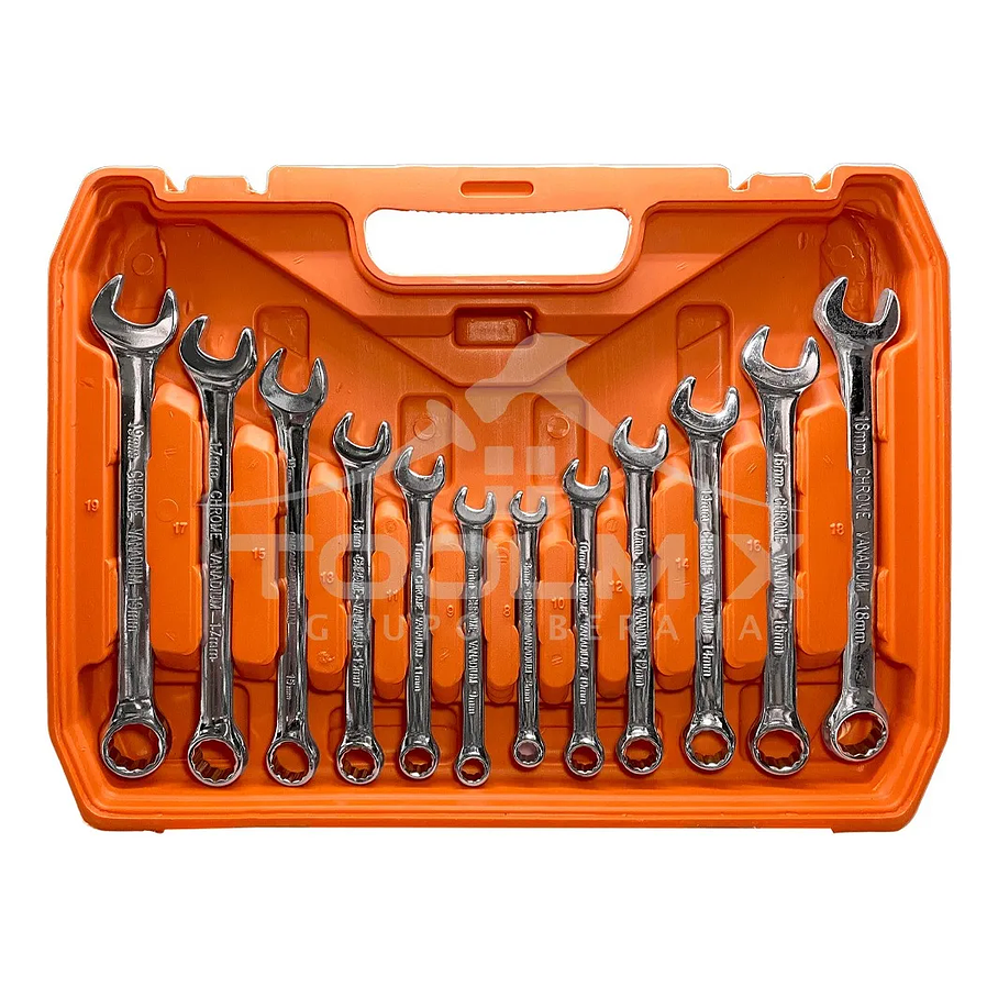 Juego Dados Con Llaves Y Chicharra 1/2'' Y 1/4'' 61pc Maleta 3